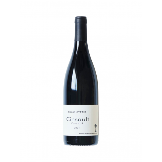 Domaine Fond Cyprès "Cinsault Cuve N°5" Rouge 2023